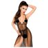 Penthouse Best Forplay - pitsikleit tüllrätikuga (must) - L/XL