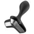 Satisfyer mängumuutja - laetav anaalseksivibraator (must)