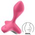Satisfyer Mängumuutja - akuga anaalvibraator (roosa)