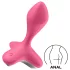 Satisfyer Game Changer - akuga anaalvibraator - roosa
