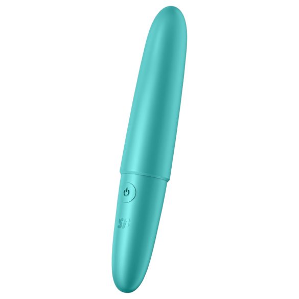 Satisfyer Ultra Power Bullet 6 - veekindel vibraator (türkiis)