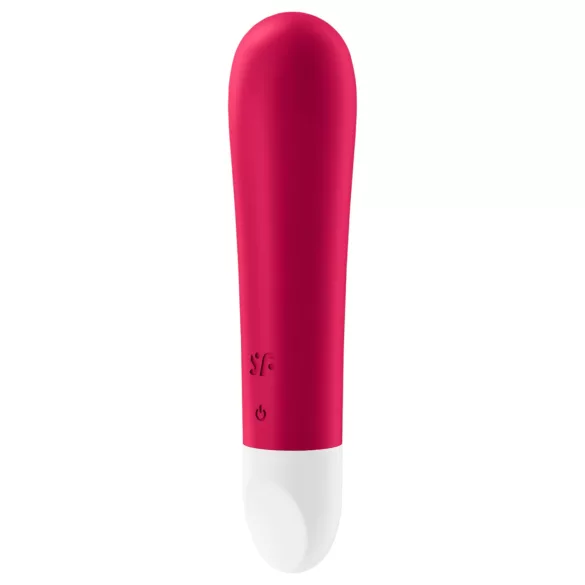 Satisfyer Ultra Power Bullet 1 - akutoitega, veekindel vibraator (punane)