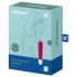 Satisfyer Ultra Power Bullet 1 - akutoitega, veekindel vibraator (punane)