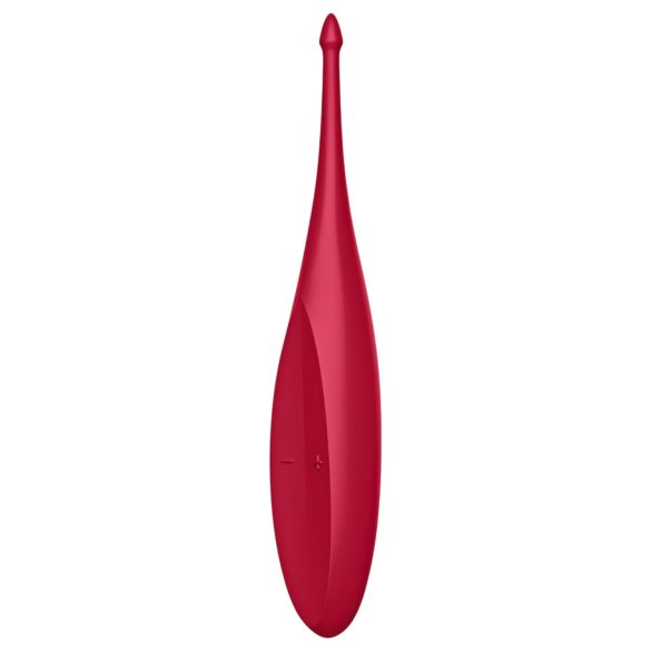 Satisfyer Twirling Fun - laetav, veekindel kliitorivibraator (punane)