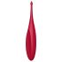 Satisfyer Twirling Fun - laetav, veekindel kliitorivibraator (punane)