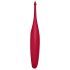 Satisfyer Twirling Fun - laetav, veekindel kliitorivibraator (punane)
