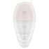 Satisfyer Supernova - laetav, õhulaine 2in1 vibraator (valge)