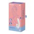 Satisfyer Supernova - laetav, õhulaine 2in1 vibraator (valge)