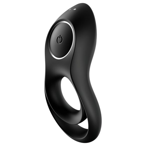 Satisfyer Legendary Duo - aku, vibratsiooni peeniserõngas (must)