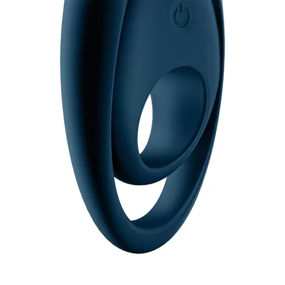 Satisfyer Glorious Duo - vibro­rõngas meestele (sinine)