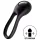 Satisfyer Majestic Duo - akutoitega, veekindel peenisering (must)