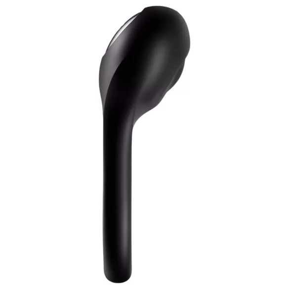 Satisfyer Majestic Duo - akutoitega, veekindel peenisering (must)
