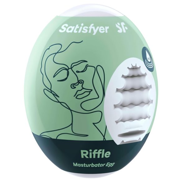 Satisfyer Egg Riffle - masturbaator muna meestele - 1 tk