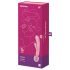 Satisfyer Triple Lover - G-punkti ja massaaživibraator (roosa)
