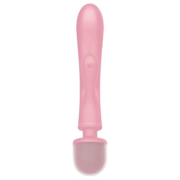 Satisfyer Triple Lover - G-punkti ja kliitori vibraator - roosa