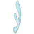 Satisfyer Triple Oh - akuga kliitorivarrega vibraator (sinine)