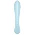 Satisfyer Triple Oh - akutoitega kliitorivibraator käepidemega (sinine)