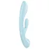 Satisfyer Triple Oh - akuga kliitorivarrega vibraator (sinine)