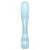 Satisfyer Triple Oh - akutoitega kliitorivibraator käepidemega (sinine)