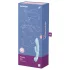 Satisfyer Triple Oh - akuga kliitorivarrega vibraator (sinine)