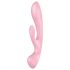 Satisfyer Triple Oh - laetav, kliitorivibraator (roosa)