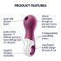 Satisfyer Lucky Libra - õhulainega kliitoristimulaator (lilla)