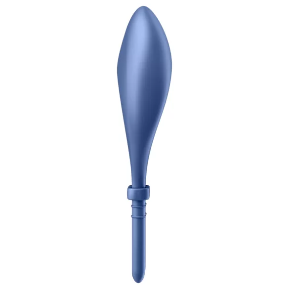 Satisfyer Bullseye - rakenduse kaudu juhitav vibreeriv peeniserõngas meestele (sinine)