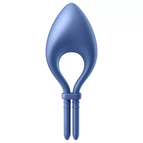 Satisfyer Bullseye - rakenduse kaudu juhitav vibreeriv peeniserõngas meestele (sinine)