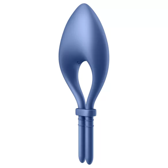 Satisfyer Bullseye - rakenduse kaudu juhitav vibreeriv peeniserõngas meestele (sinine)