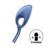 Satisfyer Swordsman - laetav, vibreeriv peeniserõngas (sinine)