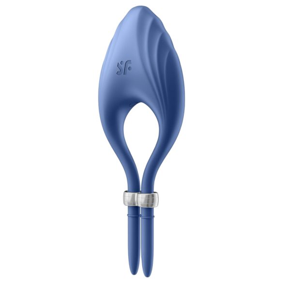 Satisfyer Duelist - akuga vibro peeniserõngas (sinine)