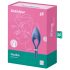 Satisfyer Duelist - laetav vibro peeniserõngas (sinine)