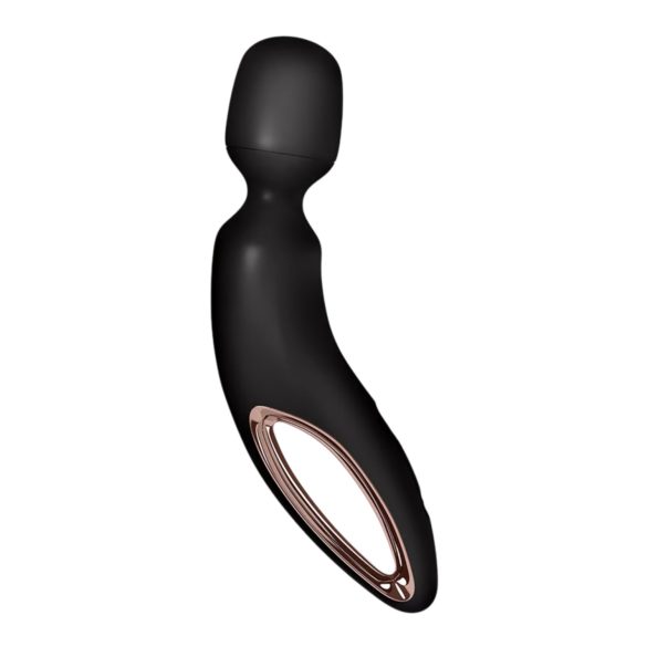 Satisfyer Wand-erland - must massaaživibraator (must)