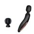 Satisfyer Wand-erland - must massaaživibraator (must)