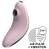 Satisfyer Vulva Lover 1 - õhulainete kliitorivibraator (lilla)