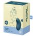 Satisfyer Vulva Lover 2 - akuga õhulaine kliitorivibraator (sinine)