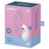 Satisfyer Vulva Lover 2 - õhulainetega kliitori vibraator (valge)