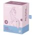 Satisfyer Vulva Lover 3 - akuga õhklaine kliitoris stimuleerija (roosa)