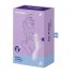 Satisfyer Curvy Trinity 2 - õhulaine 2in1 vibraator (lilla)