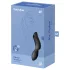 Satisfyer Curvy Trinity 2 - õhulaine 2in1 vibraator (must)