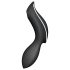 Satisfyer Curvy Trinity 2 - õhulainete 2in1 vibraator (must)