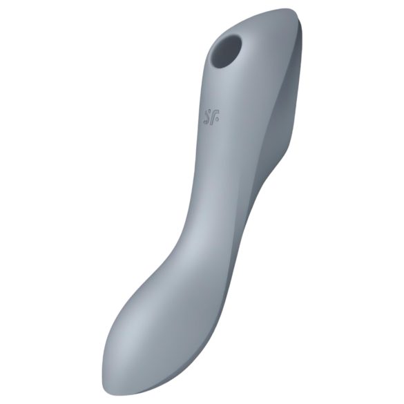 Satisfyer Curvy Trinity 3 - õhuimpulsiga 2in1 vibraator (hall)