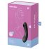 Satisfyer Curvy Trinity 4 - õhulainete 2in1 vibraator (must)