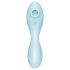 Satisfyer Curvy Trinity 5+ - nutikas 2in1 vibraator (sinine)
