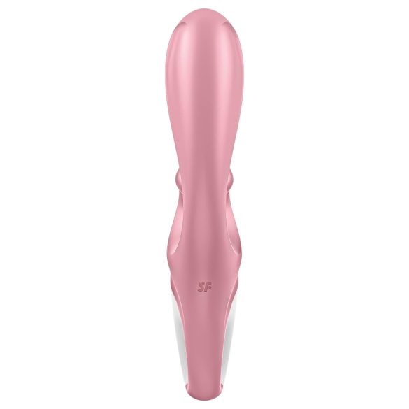 Satisfyer Hug Me - kliitorivibraator käepidemega - roosa