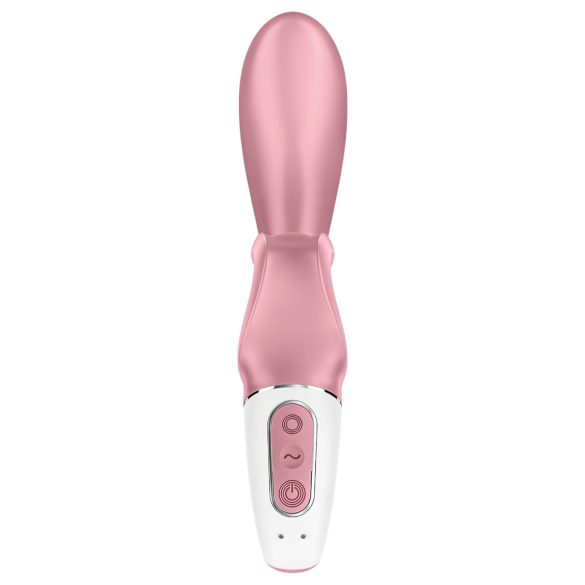 Satisfyer Hug Me - kliitorivibraator käepidemega - roosa