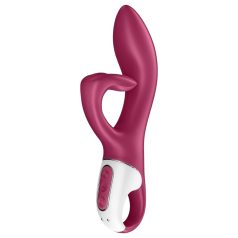   Satisfyer Embrace Me - aku vibraator kliitorile ja G-punktile - punane