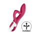 Satisfyer Embrace Me - aku ja kliitorivarsiga vibraator (punane)