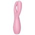 Satisfyer Threesome 3 - akuga kliitorivibraator (roosa)