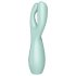 Satisfyer Threesome 3 - akupärnaga kliitorivibraator (piparmünt)